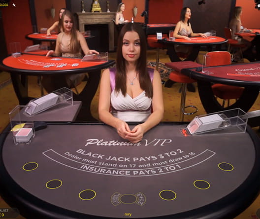 Play Live Dealer Blackjack at 888 Casino