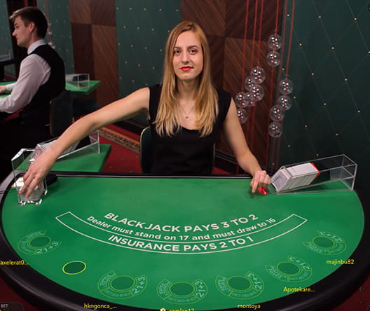 Live Dealer Blackjack at BetVictor Casino